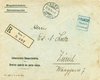 1915 (30.4.) Bern, Brf. Aufg., FRANCO / Oberpost- / Direktion,