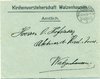 1913 (17.3.) Walzenhausen, amtlicher Ortsrief der Kirchenvoersteherschaft Walzenhausen.