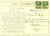 1927 (29.12.) Aarberg (Kt. BE) 20 Rp. (ZU 153 (2)) Pro Juventute Karte (E.Hodel - Jugendfreunde)