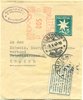 1947 (09.05.) Solothurn 1, Briefamt, 10  Rp. (5 Rp. Firmenfreistempel Nr. 5211 + 5 Rp. Streifband )
