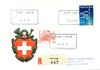 1979 (24.9.) 7099 Pagig (Kt. GR) AUSHILFSTEMPEL auf R-Brief nach Zürich. Ankunftsstempel: Zürich 25
