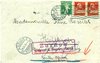 1915 (20.06.) Zürich 1, Briefversand, 25 Rp. (ZU-Nr. 119, 2 x 126 II) nach Heilbronn, Südafrika!