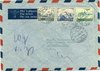 1945 (17.12.) St. Gallen 1 (Kt. SG) 170 Rp. (ZU Nr. F27, F28, F32) auf Luftpostbrief nach Coronado,