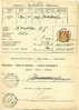 1926 (29.09.) Zollikofen, Bern,  60 Rp. (ZU-Nr. 140)  für ein Paket nach Oslo, Norwegen