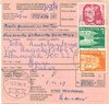 1969 (03.11.) Formular PTT 444.03 X.65 A6 K 150 - Postanweisung für das Ausland - Waldkirch (Kt. SG)