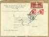 1947 (06.05.) Geneve, Exp. Lettres (Handrollstempel), 340 Rp. (ZU-Nr. 2 x 67 81 BIT) auf einen Paket