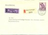 1951 (04.07.) Luzern 2, Briefausgabe, 70 Rp. (ZU-Nr. 245) auf Dringlich R-Ortsbrief. Portoberechnung