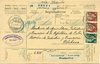 1917 (08.12.) Bern, Fahrpostaufgabe, Paket über 4.250 kg nach Habana, Kuba! Porto: Fr. 2.50. Leitver