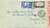1944 (24.11.) La Foa, Neukaledonien, 4 Franc. Brief nach Bedford, Mass., USA. Transitstempel: Noumea