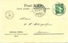 1911 (18.01.) Uzwil, St. Gallen, 5 Rp. Postkarte nach Aarau. Custo Portokontroll-Stempel der Firma G