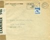 1942 (08.04.) Zürich 1, 30 Rp. Auslandbrief nach New York, USA. Britische Zensur Bermuda. Marke mit