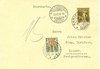 1928 (21.07.) Eidg. Turnfest Luzern, 2,5 Rp. Postkarte. Nachporto mit Sonderstempel!