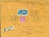 1932 (17.10.) Luzern 6, Handrollstempel! 120 Rp. R-Brief nach Kanada.