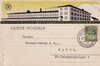 1921 (20.06.) Solothurn, dekorative Firmenkarte 'Fabrique de Vis et de colletages, Delta Co. Soleur