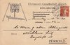 1920 (14.04.) Zürich, 3 Rp. Postkarte der Hornusser - Gesellschaft Zürich. Einladung zur Generalvers