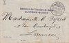 1916 (05.08.) Clarens, Interniertenbrief eines belgischen Internierten nach Lausanne, AS: Lausanne,