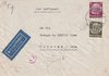 1940 (13.11.) Kierspe, 45 Rpf. Luftpostbrief mit interessanter Destination. Zensur durch die ABP Ber