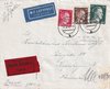 1942 (10.08.) Breslau, 72 Rpf. Lupo-Express-Brief mit Europa-Porto nach Dänemark. Zensur durch die A