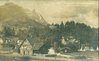 1923 23.11.) Ansichtskarte Weissbad Gasthof und Metzgerei z. Gemsle, Weissbad, Bes. Jos. Knechtle