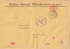 1943 (07.05.) Münchenstein (Kt. BL), 60 Rp. (Firmenfreistempel Nr. 408) auf Brief im Grenzrayon nach