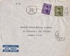 1952 (13.04.) Kairo, Ägypten, Zensur-Brief nach London, England