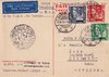 1940 (05.10.) Medan, Niederl. Indien Luftpost nach Schweden, Consulat de Suisse. Leitweg: via Hongko