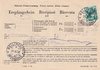 1950 (21.06.) Bellinzona Messaggeria, 5 Rp. Officiel auf Empfangsschein!