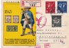 1943 (02.12.) Zürich 2 Fraumünster, Sonderkarte Tag der Briefmarke nach Rotterdam, Niederlande. Zens