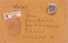 1938 (15.08.) Bern 7 Kornhaus, 40 Rp. R-Brief nach Zürich. Absender; Kolumbische Botschaft in Bern.