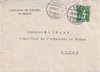 1915 (28.07.) Bern, 5 Rp. Ortsbrief der Spanischen Botschaft in Bern an die Französische Botschaft i