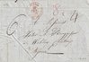 1842 (16.02.) Bulle, Geschäftsbrief nach Wohlen, mit Inhalt.