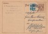 1937 (29.11.) Strengen, Österreich, Ganzsachen-Postkarte nach Mühleholz, Liechtenstein.