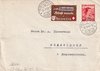 1942 (28.05.) Rheinfelden, 30 Rp. Auslandsbrief nach Düsseldorf, Deutschland. Mischfrankatur PJ Alts