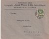 1926 (12.03.) Herisau 2 Bahnhof, 10 Rp. Brief im Nahverkehr nach St. Gallen. Absender: Litografie