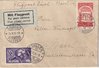 1924 (13.10.) St. Gallen, Luftpostbrief nach Basel. Luftpost: Zürich - Basel.