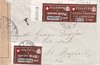 1942 (13.04.) Basel, 30 Rp. Auslandsbrief nach St. Raphael, Frankreich. Französische Zensur. Altstof