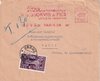 1959 (22.05.) Paris, Frankreich, Brief nach Vaduz, Liechtenstein. 30 Rp. Nachporto !